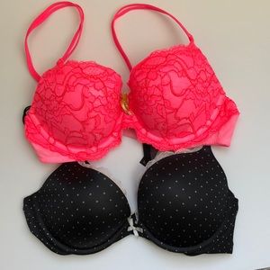 Victoria’s Secret 36C Bras. 2 barely worn bras!